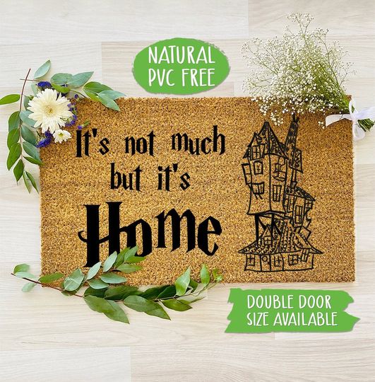 Discover Wizard Home Doormat Funny Doormat Welcome Mat Farmhouse Rug Custom Doormat Housewarming Gift CC087