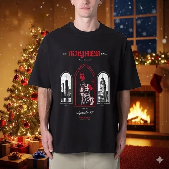 Discover Ld ga The Mayhem Ball Tour 2025 2026 2 Nights On Sept 17 Chicago IL T Shirt