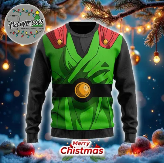 Discover Dragon Z The Great Saiyaman Cosplay Ugly Sweater