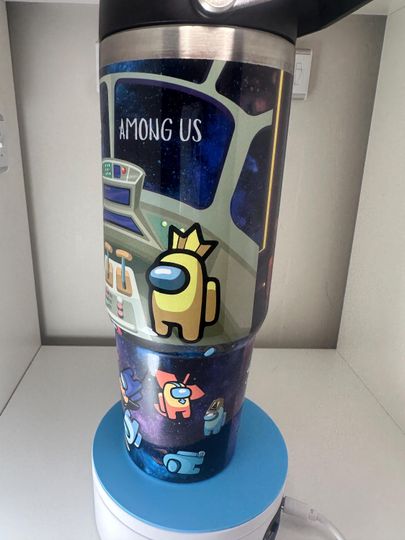 Discover 30oz  Impostor Game Water Bottle Tumbler with Flip Straw