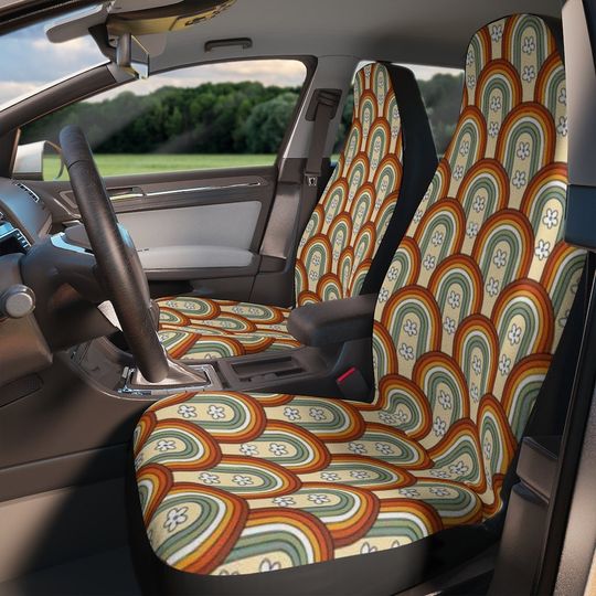 Discover Boho Car Seat Covers for Women, Cute Seat Covers for Vehicle Protection