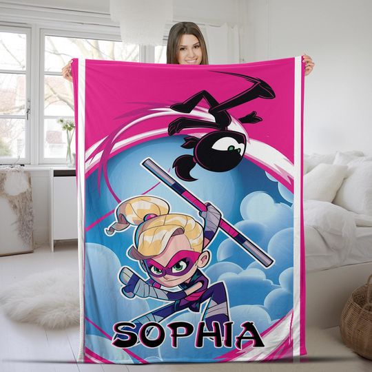 Discover Ninja Kidz TV Family Birthday Blanket/Ninja Kidz TV Birthday Blanket