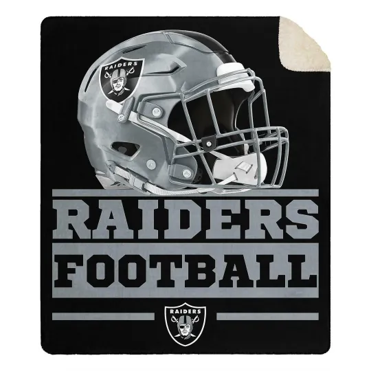Discover Oakland Football Team Raiders Soft Large Throw Blanket