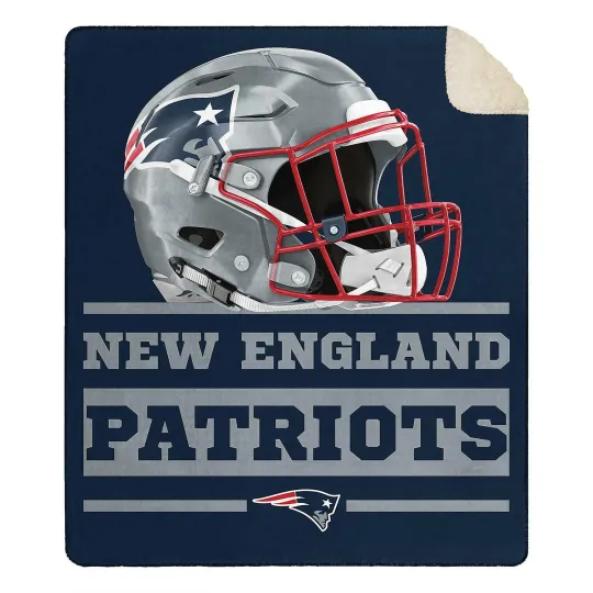 Discover New England Football Team Patriots Soft Large Throw Blanket