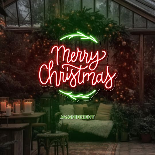 Discover Merry Christmas Neon Sign Merry Christmas Decor, Christmas Tree Light, Neon Sign Holiday Wall Art LED Christmas Decor