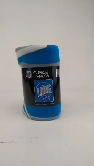 Discover Fleece Throw Blanket Campaign football Detroit Football Lions