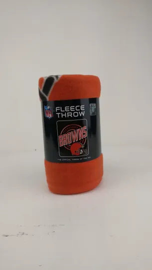 Discover Fleece Throw Blanket Campaign football Cleveland Football Browns