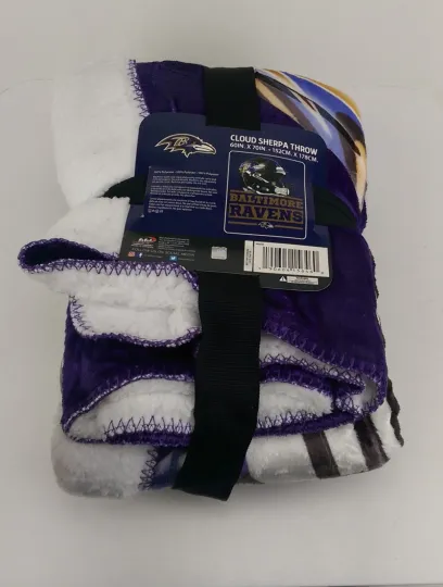 Discover Thick Cloud Blanket in Baltimore Football Ravens