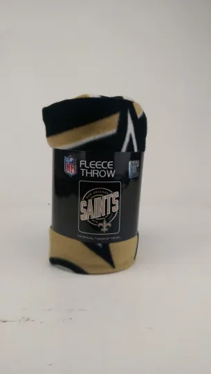 Discover Soft Fleece Throw Blanket Campaign New Orleans Football Saints