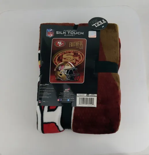 Bedding Queen Size Blanket in San Francisco Football 49ers