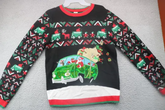 Discover Women's Ugly Christmas Sweater-Size Juniors XXL