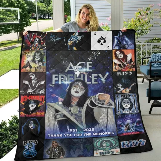 Discover Ace Frehley Fleece Blanket