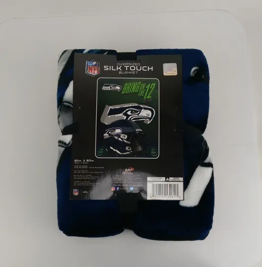 Bedding Queen Size Blanket in Seattle Football Seahawks