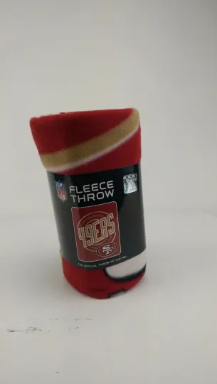 Discover Soft Fleece Throw Blanket Campaign San Francisco Football 49ers