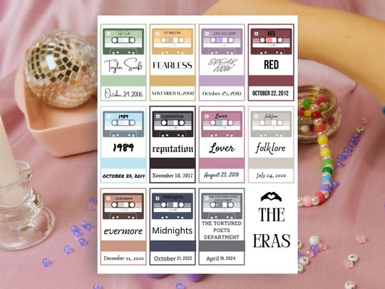 Discover Printable Eras Poster, Wall Art, Home Decor for swiftiee