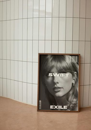 Taylorr Swifttts Eras Tour Poster Duo: Vintage Music Wall Art