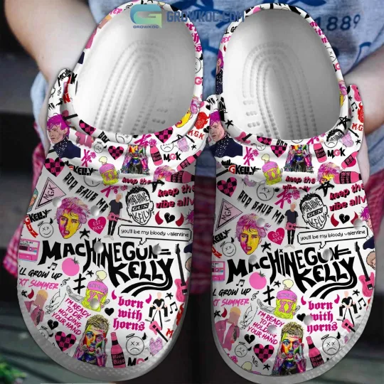 Discover Machine Gun Kelly Keep The Vibe Alive Clogs
