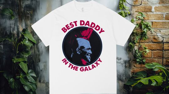 Discover Yondubest Daddy In The Galaxy Guardians Of Premium Heavyweight T-Shirt Oversized