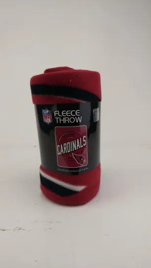 Discover New Lt Wt Soft Fleece Throw Blanket 50" X 60"  Campaign football Arizonna Cardinals