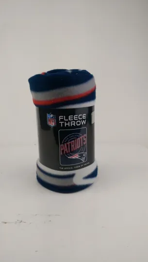Soft Fleece Throw Blanket New England Football Patriots