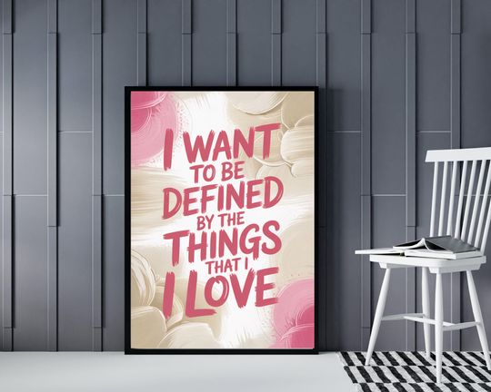 Discover Cute Taylor Quote Print, Positivity Handwritten Quote Self-Love Poster, Cute Apartment Decor, Pink Dorm Room Wall Art