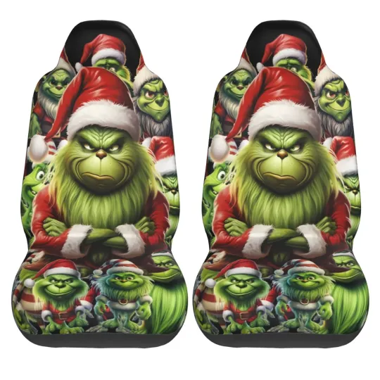 Discover Christmas Car Seat Cover, funny character Christmas 2 Car Seat Covers, Christmas  Gift