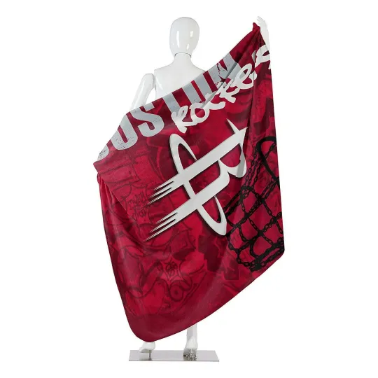 Houston Rockets Soft Fleece Throw Blanket