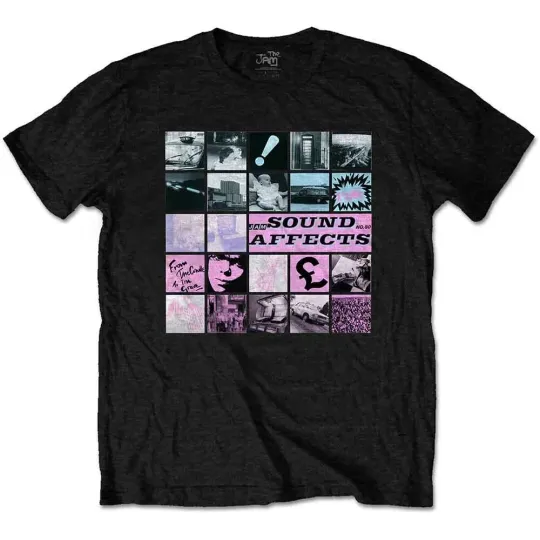 Discover The Jam T-Shirt Sound Affects Album Cover Logo Mens