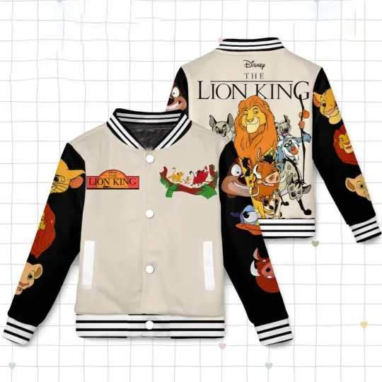 Discover Never Too Old For The Lion King Hakuna Matta Birthday Xmas Gift Baseball Jacket