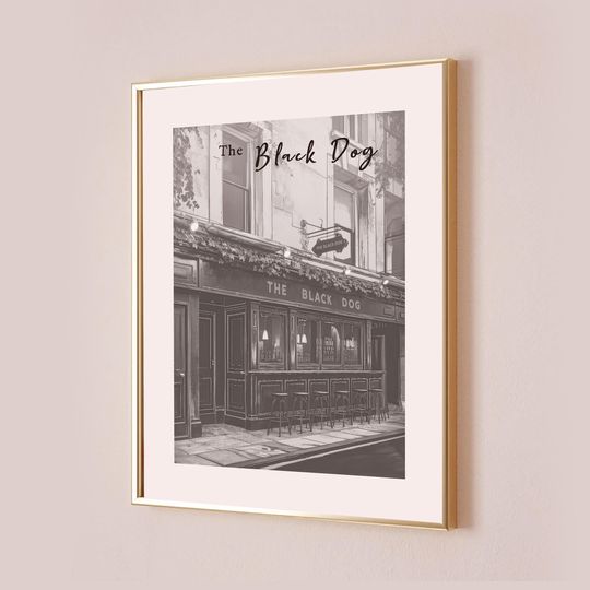 The Black Dog Print Taylorr Poster Quote Lyric Artwork Subtle Office Decor Home Room Wall Art Preppy Bedroom White Grey