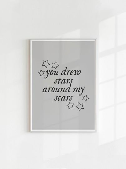 Discover Taylorr Swiftts Folklore Cargidan Poster Print