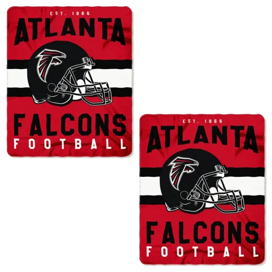 Discover Atlanta Football Falcons Soft Fleece Throw Blanket