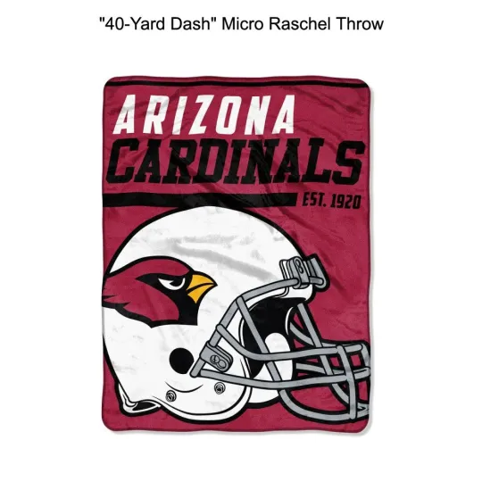 Discover Arizonna Football Cardinals Throw Blanket