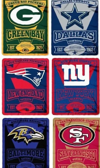 Discover FOOTBALL FLEECE BLANKET