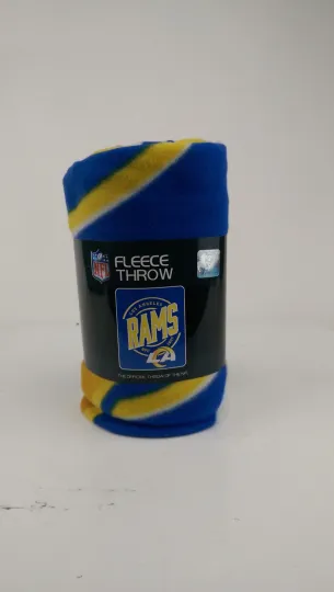 Discover Fleece Throw Blanket  Los Angeles Football Rams