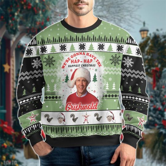 Christmas Clark Griswold Ugly Sweater, You Serious Clark Sweater, National Lampoon's Vacation Movie Shirt, Holiday Sweater, Xmas Gift