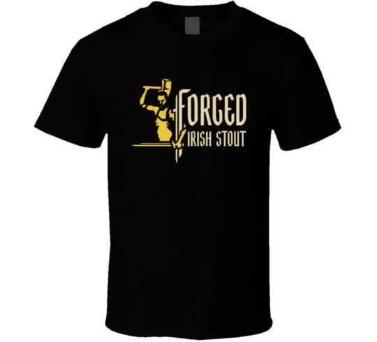 Discover Forged Irish Stout Beer Lovers 3D T-Shirt
