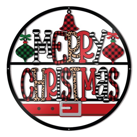 Discover Merry Christmas Plaques Sign for Front Door Home Christmas Decorations  Outdoor Christmas Decor Gifts for Porch Seasonal Farmhouse Door