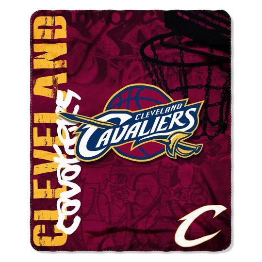 Discover NBA "Hard Knocks" Fleece Throw Blanket (50" X 60")
