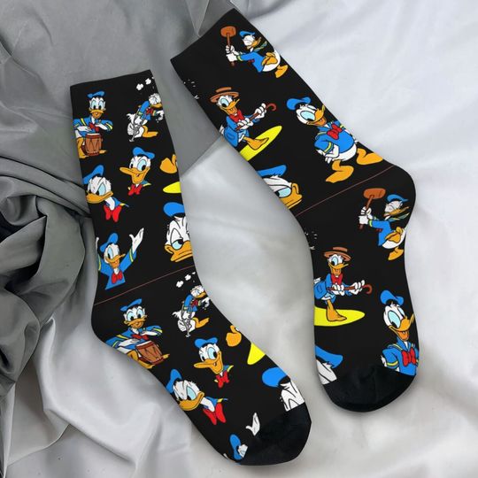 Donald Duck Cartoon Stockings Men's Socks