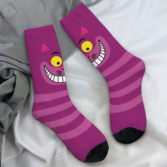Alice In Wonderland Cheshire Cat Socks