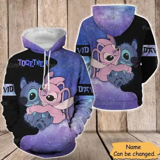 Discover Stitch Couple 3D HOODIE Halloween Gift Best Price Christmas Gift Us Size