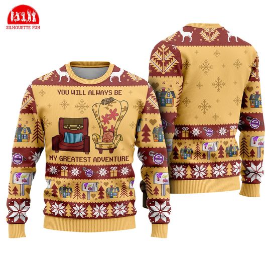 Discover Up Movie Ugly Sweater, Adventure Is Out There Sweatshirt, Pixar Up Carl And Ellie Shirt, Her Carl His Ellie Sweatshirt, Disneyland Trip