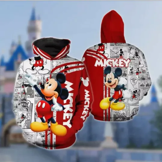 Discover Personalized Mickey Mouse 3D HOODIE HALLOWEEN GIFT CHRISTMAS GIFT BEST PRICE[L]