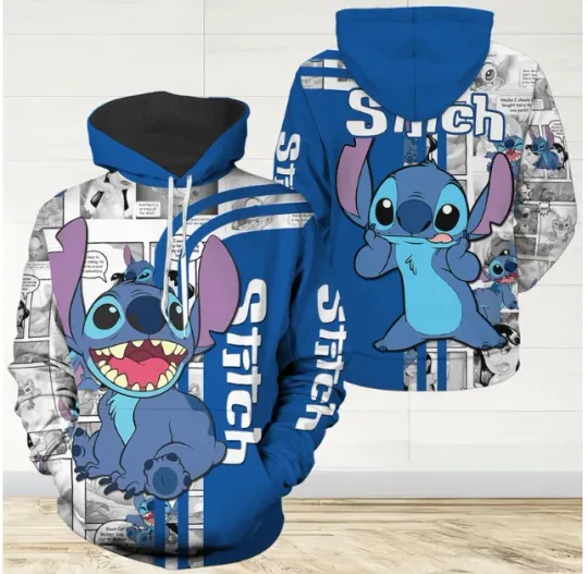 Discover Lilo And Stitch 3D HOODIE HALLOWEEN GIFT CHRISTMAS GIFT BEST PRICE OVER PRINT