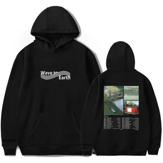 Discover Wave to Earth Merch Hoodie - 0.03 World Tour Double Sided Hoodie