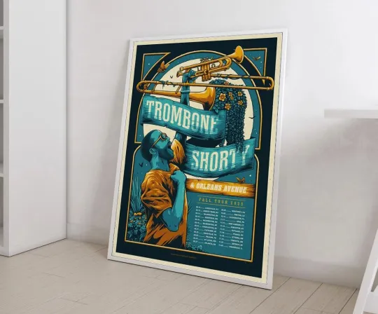 Discover Trombone Shorty Fall Tour 2025 Poster