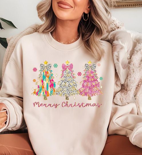 Discover Christmas Tree - Trendy Christmas Tree, Sweatshirt, Christmas, Christmas Sweatshirt
