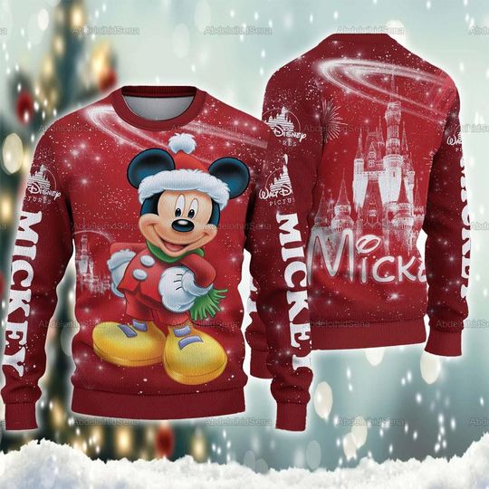 Discover Mickey Ugly Sweater, Disney Mickey Ugly Christmas Sweater, Sweater Men And Women, Christmas Gifts