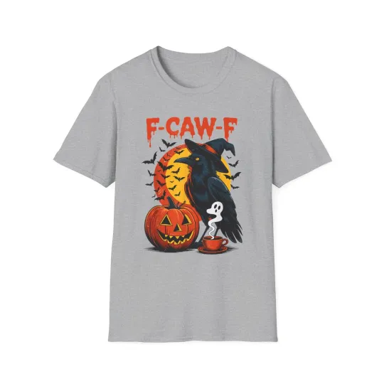 Discover Funny Halloween F-Caw-F T Shirt, FCAWF Chicken Women Men Humor Tee Shirt